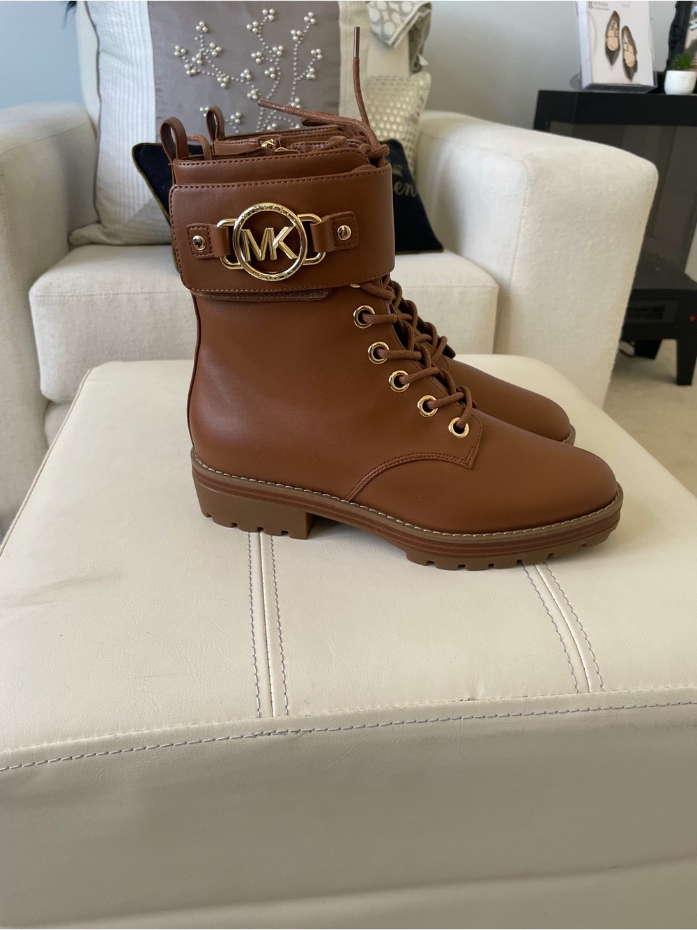Michael Kors Rory Combat boot - NEW